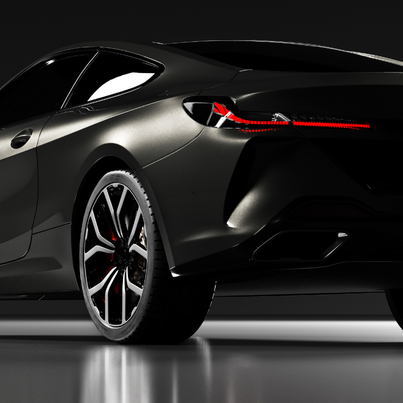 automotive grid 2 black car