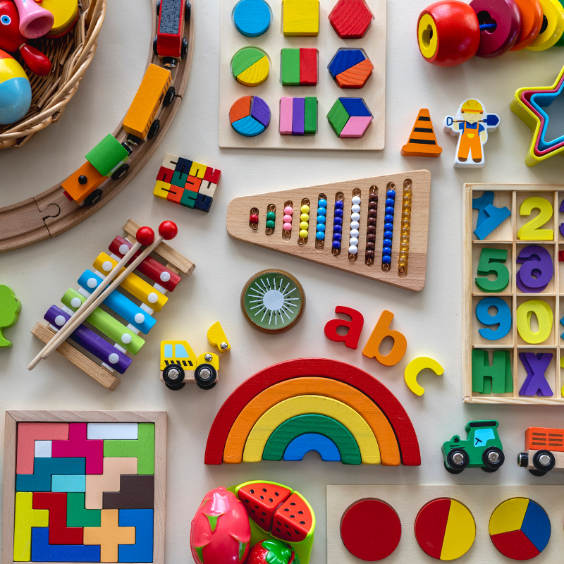 gifting grid 4 children's toys